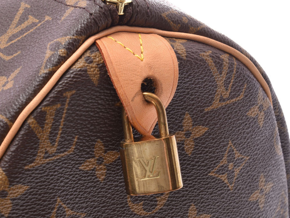 Louis Vuitton Handbag Brown Speedy Monogram - Picture 8 of 11